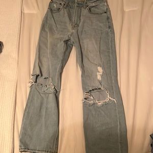 Worn and in okay condition